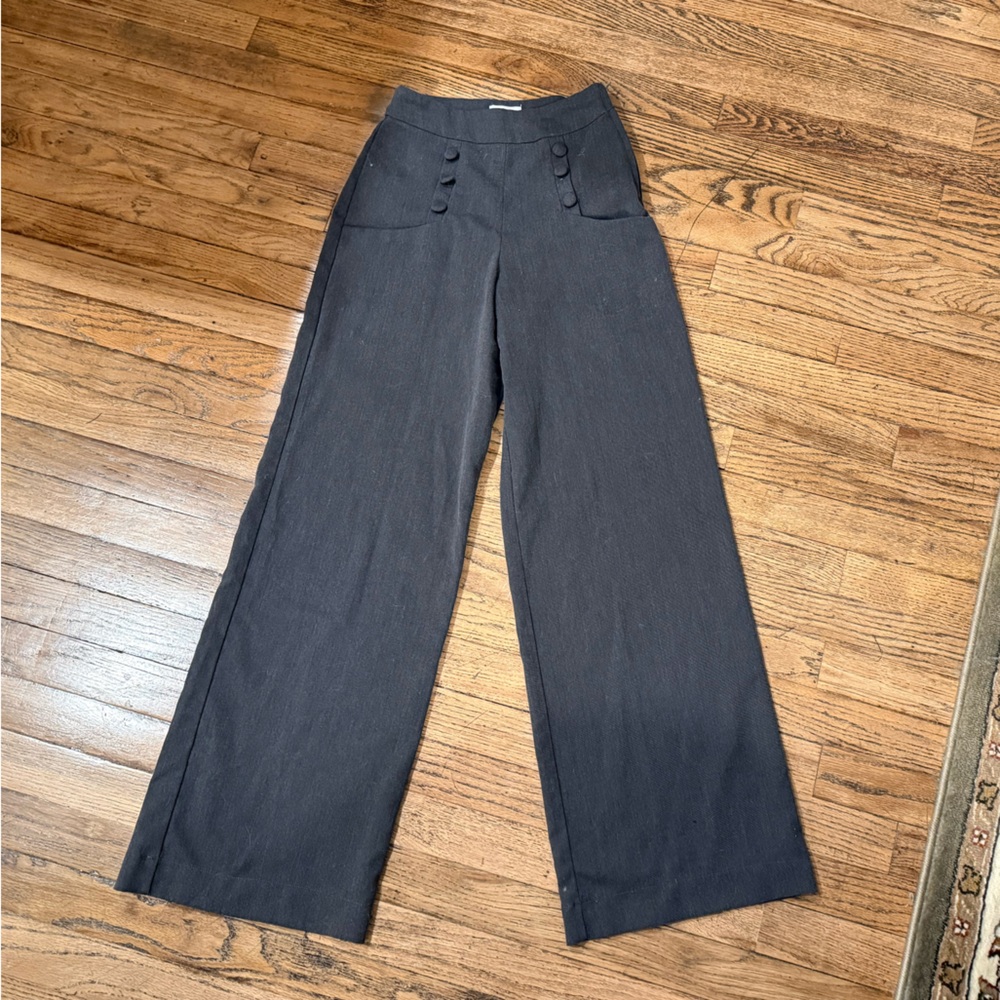 SOLD ON DEPOP Unique Vintage 1940s Style Sailor Pants